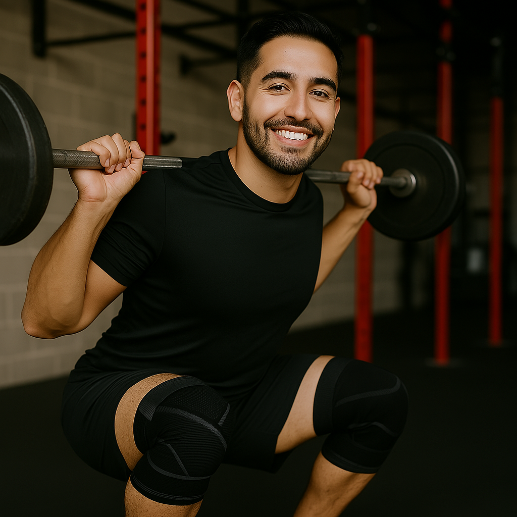 Rodillera Deportiva con cinta ajustable UFIT