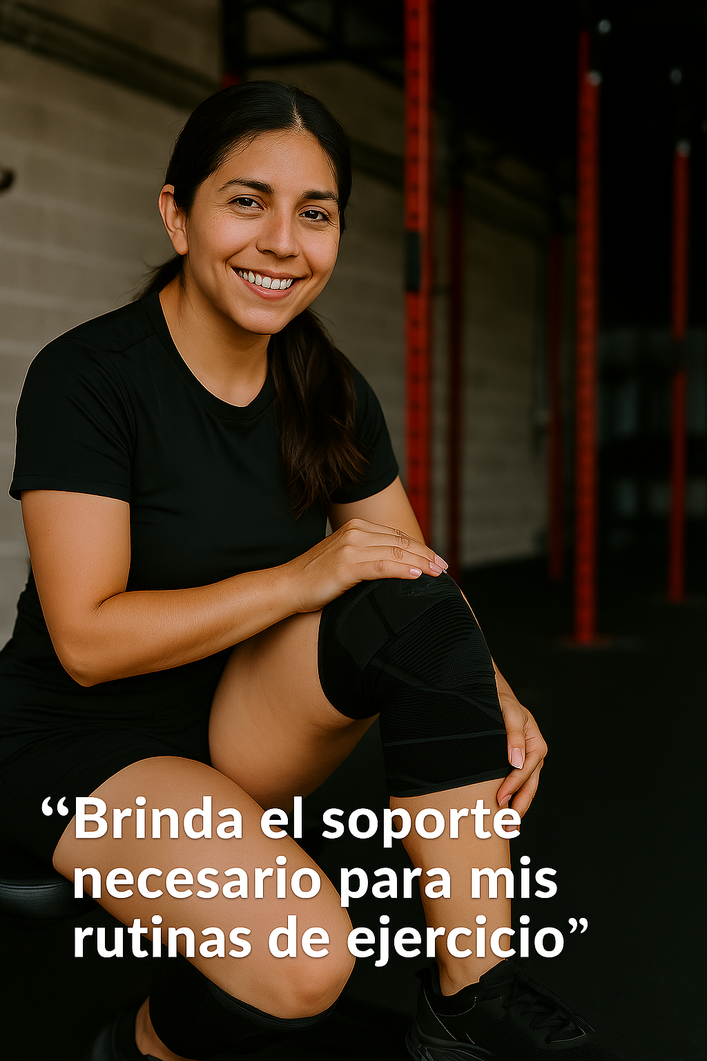 Rodillera Deportiva con cinta ajustable UFIT